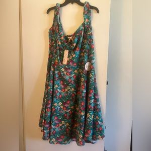 Unique vintage plus size dress